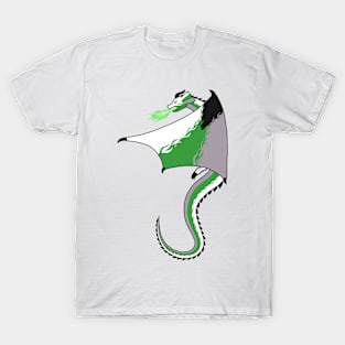 Fly With Pride, Dragon Series - Demiromantic T-Shirt